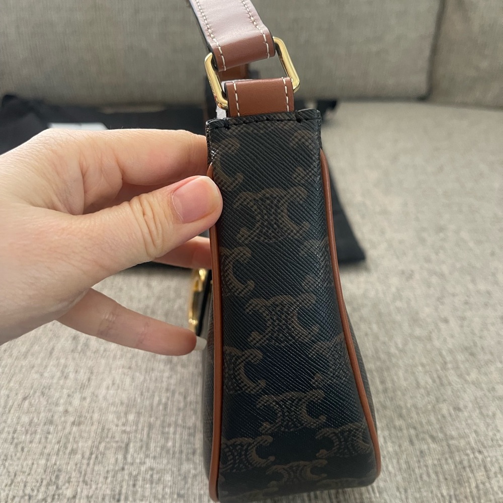 Celine Ava triomphe canvas bag - Picture 6 of 11